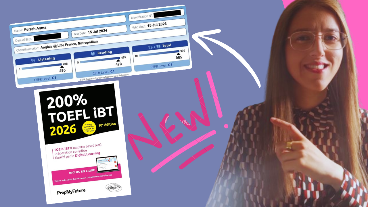 200 TOEIC 2026 + ma méthode = combo gagnant Anglais concret — free download